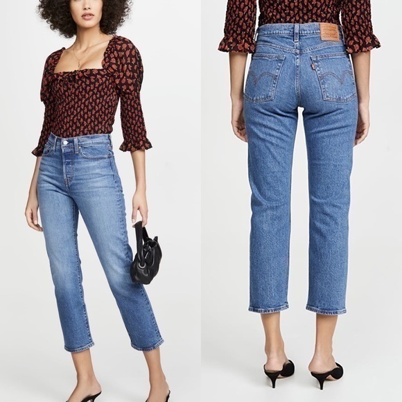 Levi's Denim - Levi’s Wedgie Straight Leg Button Fly Jeans size 28